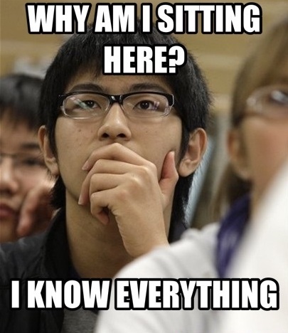 Now you know everything...